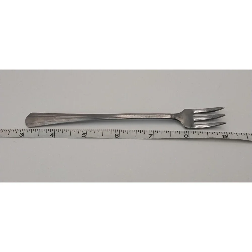 Vintage Sentinel By Oneida Craft Stainless Cocktail / Seafood Fork Discontinued